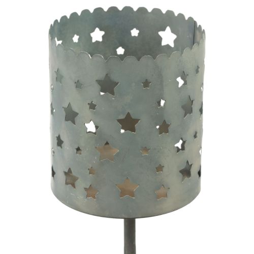 Floristik24 Gyertyatartó adventi koszorú ragasztásához Ø6,5cm H14cm 4 db