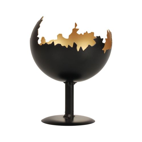 Floristik24 Asztali dekoráció karácsonyi gyertyatartó fém 15,5cm Ø12cm