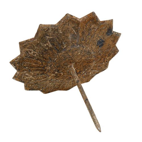 tételeket Gyertyatartó gyertyatartó ragasztáshoz barna H8,5cm 4db