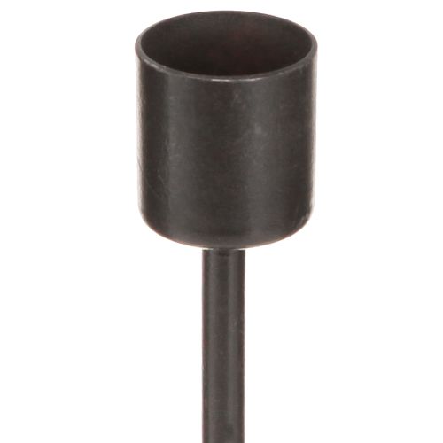 tételeket Gyertyatartó antikbarna, 2 db-os, 21,5 cm-es