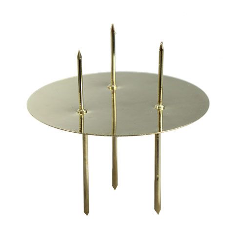 Floristik24 Arany gyertyatartó Ø8cm