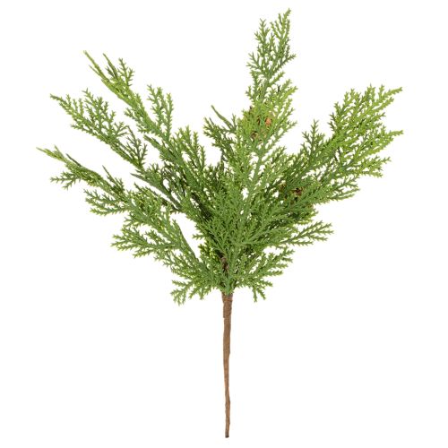 Műfenyőág tobozokkal, 28 cm, 6 darab | Floristik24.hu