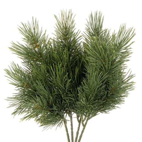 Műfenyőág téli dekorációhoz, 40 cm, 4 darab vétel | Floristik24.hu