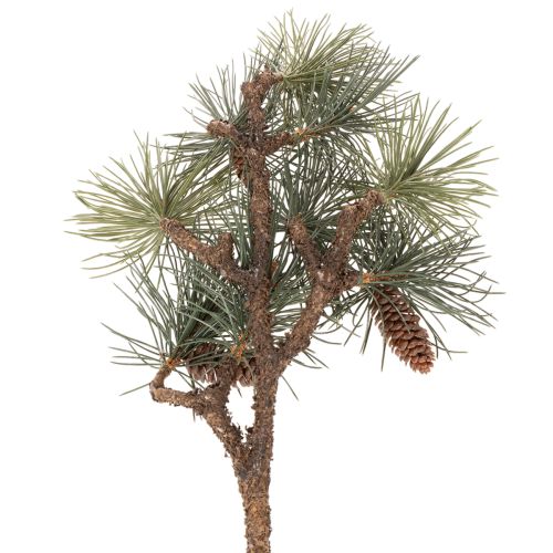 Műfenyőág tobozokkal, nappali dekoráció, 93cm | Floristik24.hu