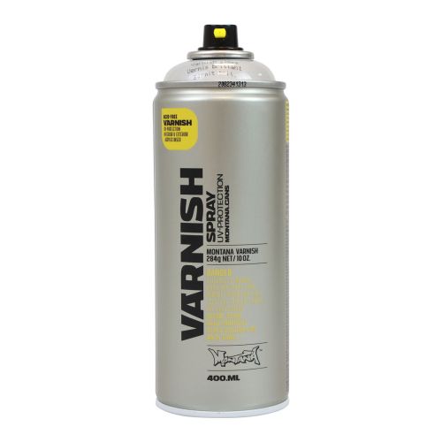 tételeket Clear lakk spray lakk spray UV védelem átlátszó fényes lakk Montana 400ml