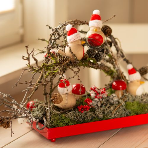 tételeket Kis hemlock tobozok díszes natúr tobozok Advent 3-4cm 100g