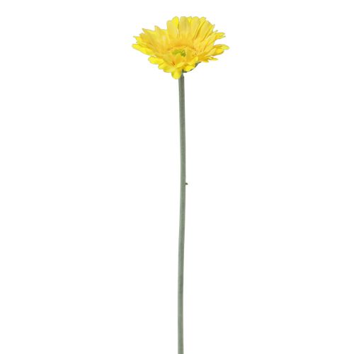 Floristik24 Művirágok Gerbera sárga 45cm