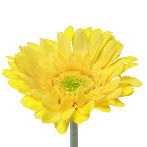 Floristik24 Művirágok Gerbera sárga 45cm