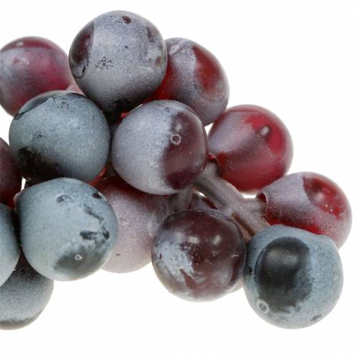 Floristik24 Mesterséges mini szőlő Bordeaux 9cm