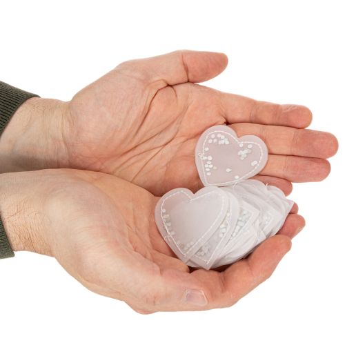 Konfetti szív 5cm 24 db | Floristik24.hu