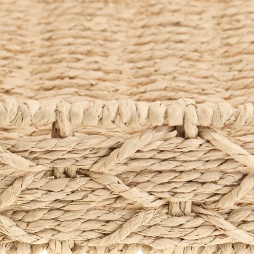 tételeket Kosártálca dekoratív tálcakosár natúr 41/33/25cm 3 db-os készlet