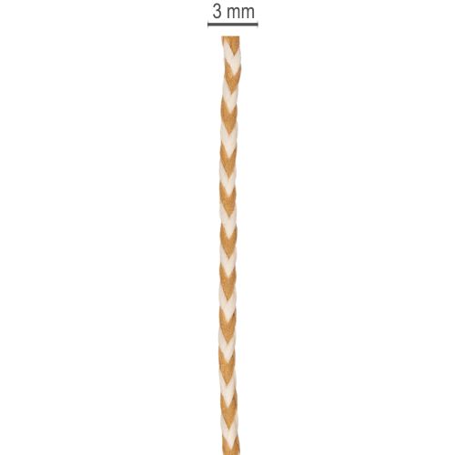 Ajándékszalag, kétszínű zsinór, 3 mm, 20 m | Floristik24.hu