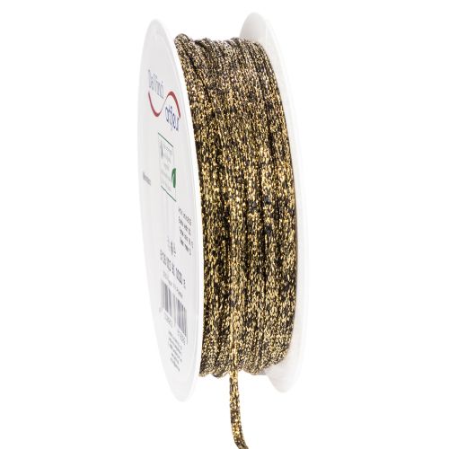 Fényes zsinór ajándékcsomagoláshoz és dekorációhoz, 3 mm, 20 m