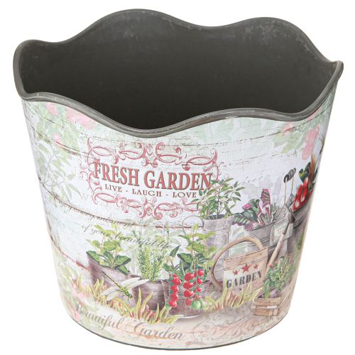 Floristik24 Gyógynövénycserép virágcserép műanyag Fresh Garden H13,5cm 2db