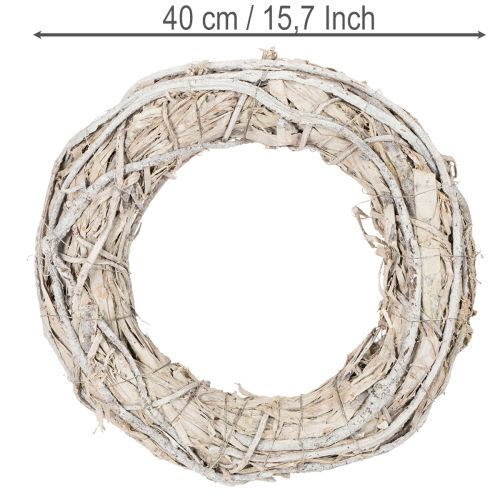 Koszorúágak ajtókoszorú nagy dekoráció 40cm | Floristik24.hu