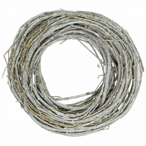 Floristik24 Koszorú fűzfa ajtó koszorú fűzfa koszorú dekoratív koszorú természet Ø30cm