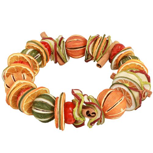 tételeket Karácsonyi koszorú szárított citrusfélék natúr Ø26cm