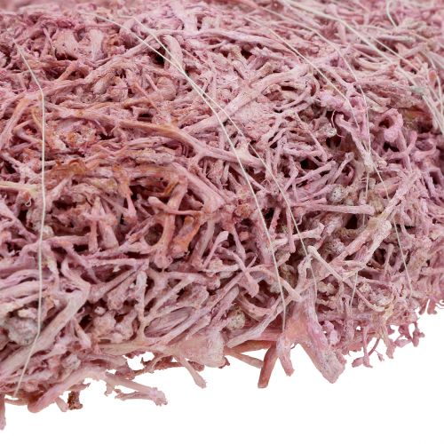 Floristik24 Borfürtös koszorú Ø29cm rózsaszín