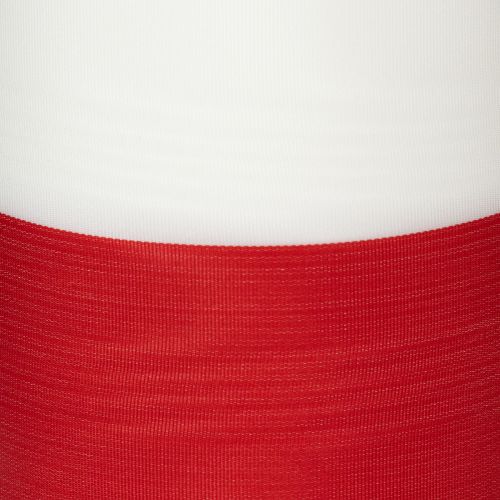 Fehér és piros moaré koszorúszalag, 125 mm - gyászszalag, díszszalag, masniszalag, ünnepi szalag, 25 m-es tekercs | Floristik24.hu