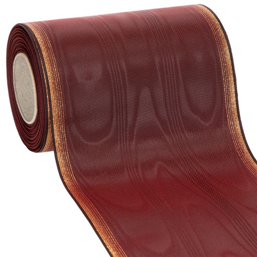 Koszorú szalag Moiré 150mm Bordeaux taft szalag díszítés vétel | Floristik24.hu