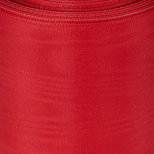 tételeket Piros koszorú szalag 75mm x 25m - Temetési virágkötészet és dekoráció, Masszív szalag feliratozáshoz