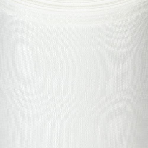Fehér koszorú szalag 125 mm 25 m díszszalag temetési szertartás sírdíszítéshez | Floristik24.hu