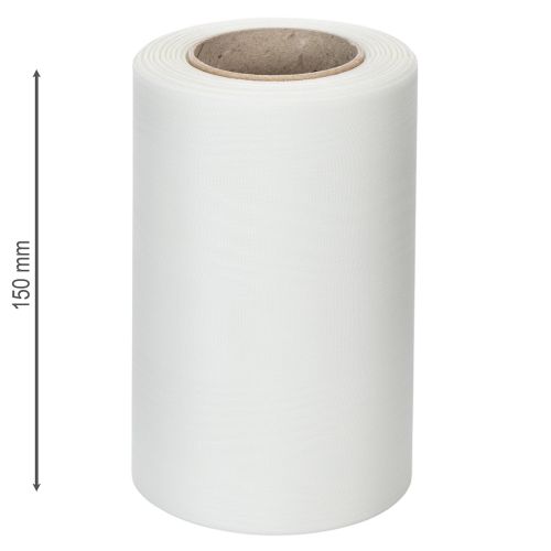 tételeket Fehér koszorú szalag 150mm 25m