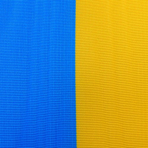 tételeket Koszorúszalagok moaré kék-sárga 125 mm