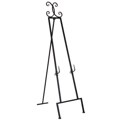 Floristik24 Dekoratív koszorútartó stabil talppal, sokoldalú kiegészítőként is tökéletes, 118 cm