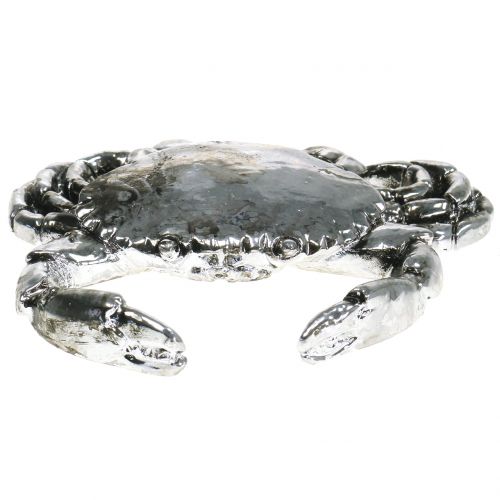 Floristik24 Deco rákos antik ezüst 12cm