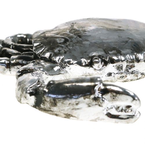 Floristik24 Deco rákos antik ezüst 12cm