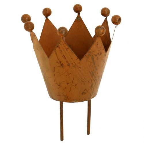 Floristik24 Rácsba rögzíthető lámpás korona Ø4cm H7cm