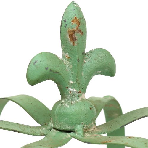 Floristik24 Cink korona Ø19cm H23cm Zöld