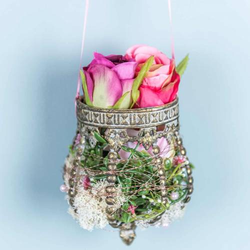 Floristik24 Korona antik arany Ø11cm H13cm