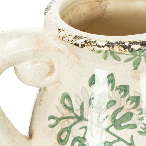 tételeket Vidéki stílusú kancsó, ideális otthoni dekorációhoz, 22 cm