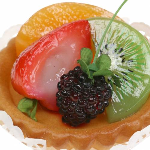 Floristik24 Tart Kiwi mesterséges Ø8cm