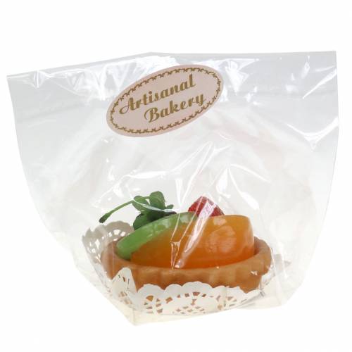 Floristik24 Tart Kiwi mesterséges Ø8cm