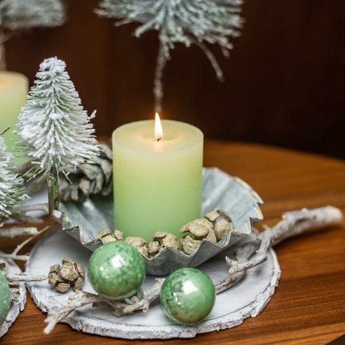 Floristik24 Tortaforma ültetéshez, fém díszítéshez, sütőformák arany díszítéssel Ø16,5cm H4,5cm