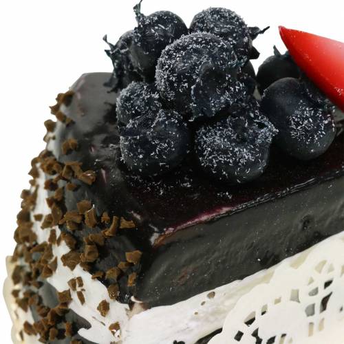 Floristik24 Műcsokoládé torta darab 10cm