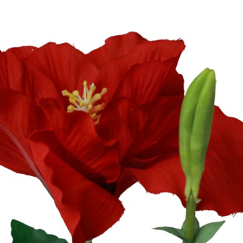 tételeket Művirágok Hibiszkusz piros 62cm