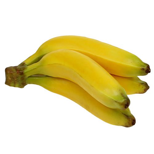 Floristik24 Mesterséges banánfürt sárga 23cm