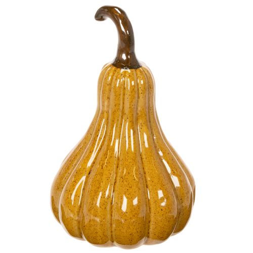 Dekoratív tök asztaldísz Halloweenre 18cm | Floristik24.hu