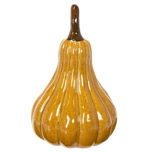 Dekoratív tök asztaldísz Halloweenre 18cm | Floristik24.hu