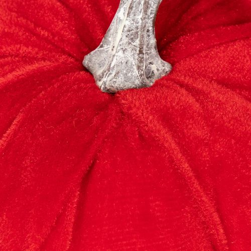 Textil tök asztaldíszként, őszi dekoráció, 13 cm, 3 darab | Floristik24.hu