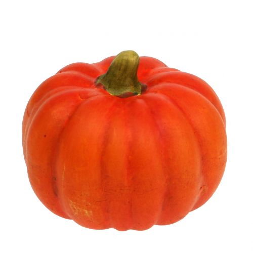 Floristik24 Sütőtök kerámia narancs Ø6cm H8,5cm