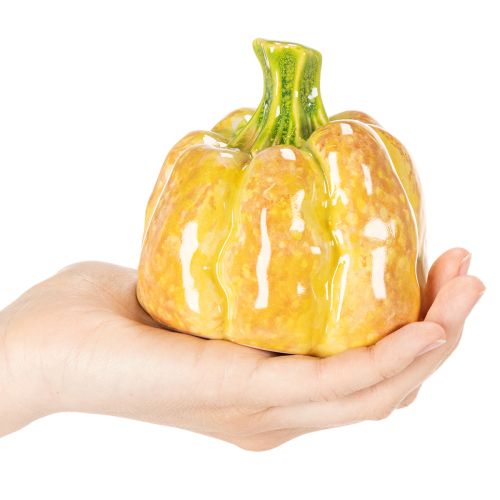 Tökfigura őszi asztaldíszhez, őszi dekoráció, 10cm, 2 darab | Floristik24.hu