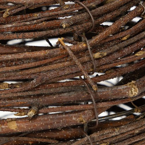 tételeket Szőlőgömb, natúr barna, dekorációnak, Ø14cm M14cm