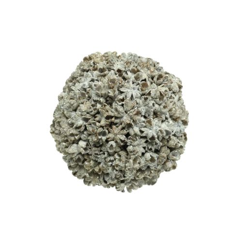 tételeket Karácsonyi dekoráció Karácsonyi labda fehér hógolyó Ø10cm