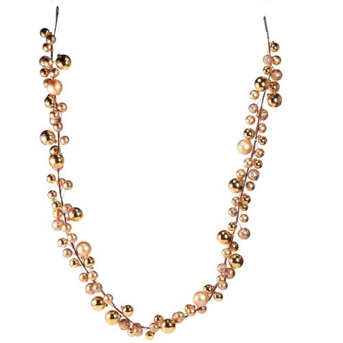 tételeket Aranygolyó girland karácsonyi ünnepi dekoráció 160 cm