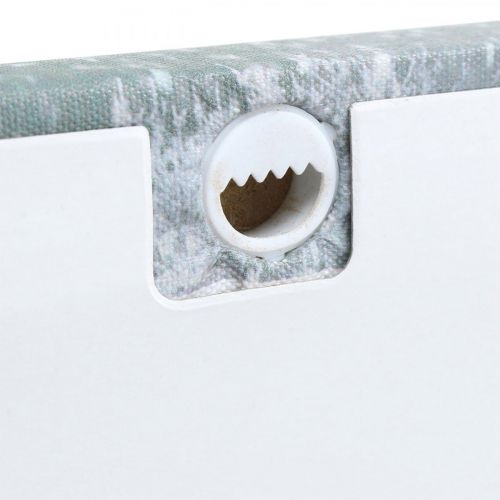 tételeket LED kép karácsonyi téli táj parkban pad LED falfestmény 58x38cm